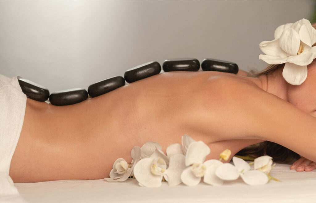 Hot stones massage