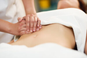 Postoperative lymphatic drainage